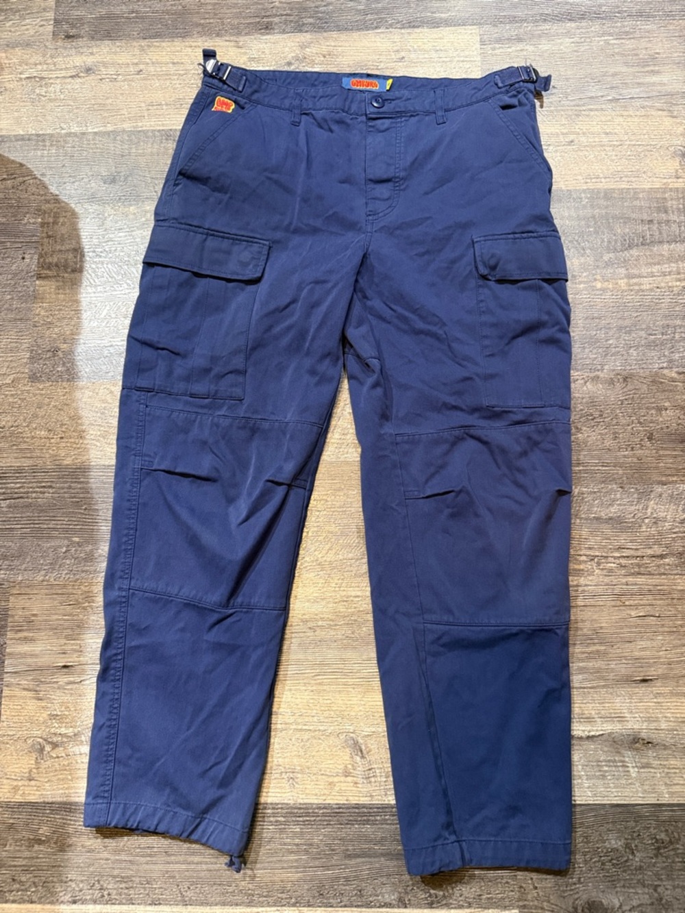 Empyre Navy Blue Men's Cargo Pants with Multiple Pockets